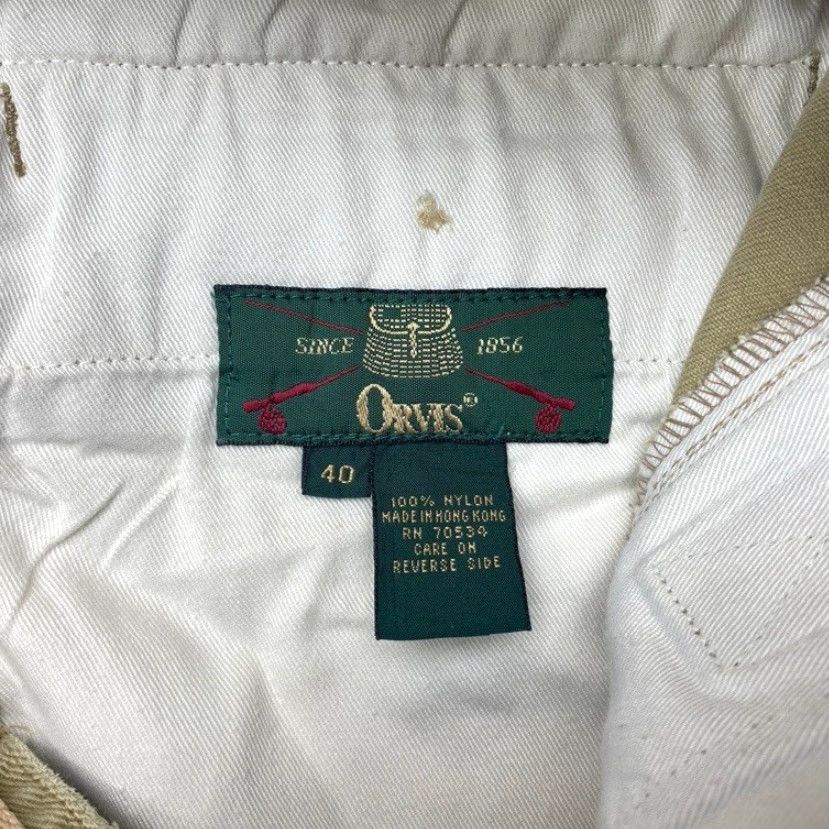 Orvis Orvis Cargo Pants 40x25.5 Beige Utility Pockets Adjustable Waist Hong Kong 8478 Size US 40 / EU 56 - 4 Thumbnail
