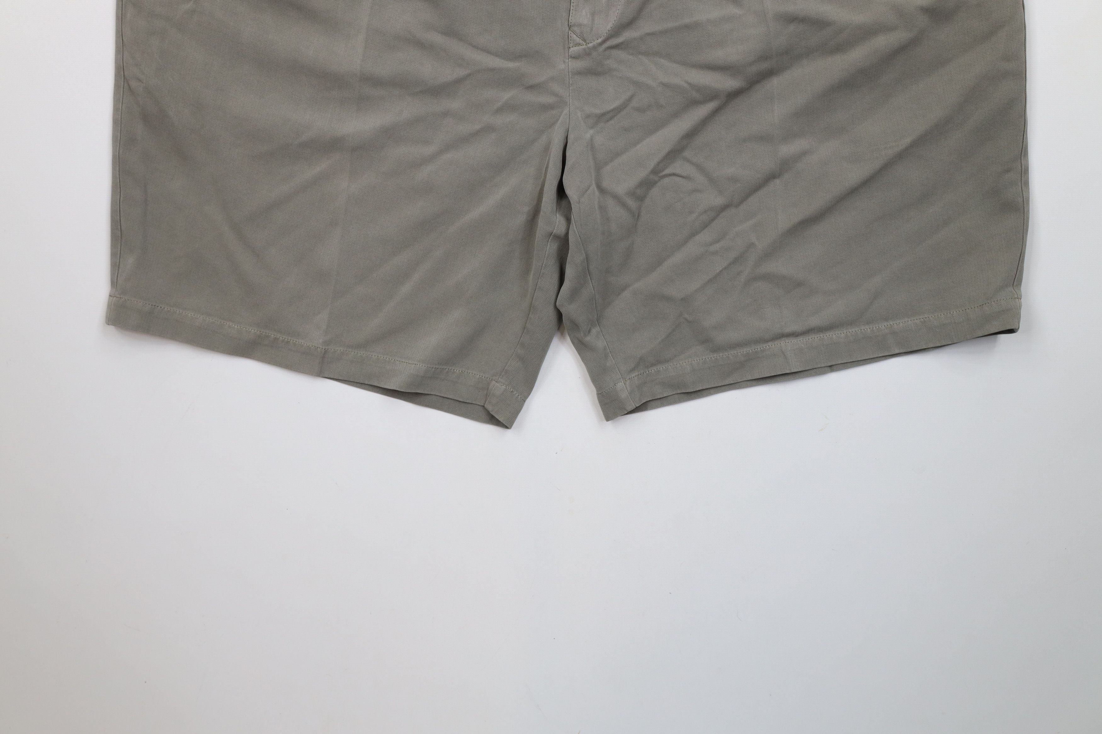 Tommy Bahama × Vintage Vintage Tommy Bahama Above Knee Silk Chino Shorts Green Size US 42 / EU 58 - 4 Thumbnail