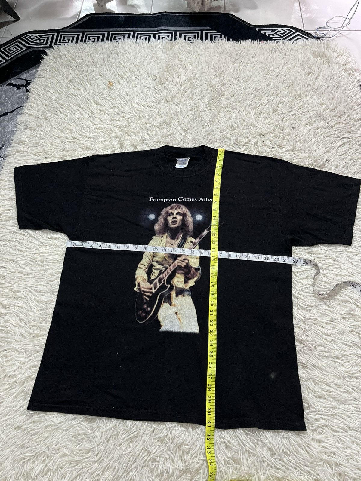 Band Tees × Vintage 25th ANNIVERSARY FRAMPTON COMES ALIVE T SHIRT Size US XL / EU 56 / 4 - 6 Thumbnail