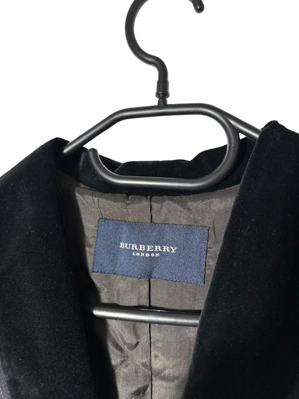 Burberry Burberry Long Coat Jacket Wool Gold Button Big Logo 90’s Size XXL / US 16-18 / IT 52-54 - 14 Thumbnail