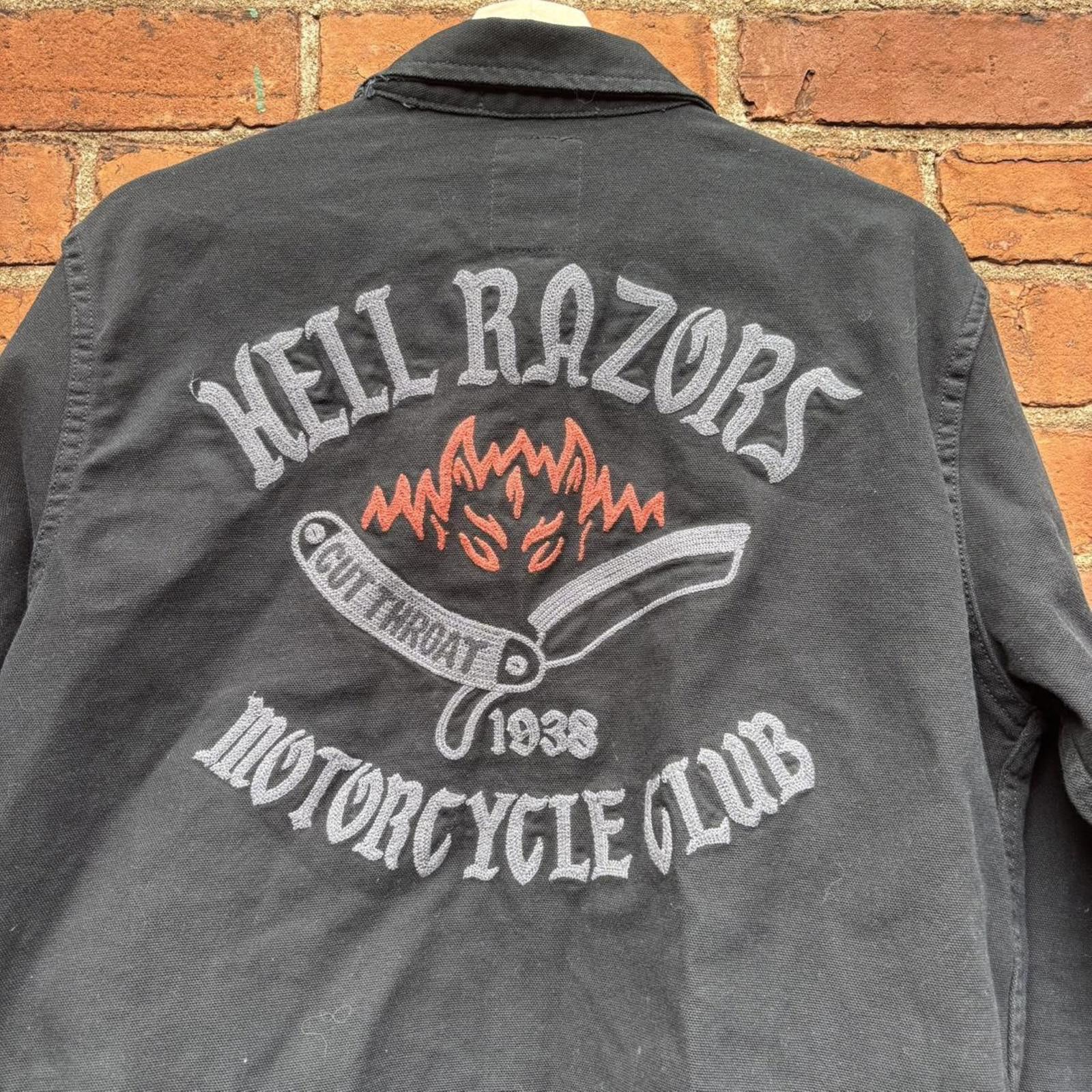 Other Johnson motors inc denim jacket hell razors motorcycle club Size US M / EU 48-50 / 2 - 5 Thumbnail