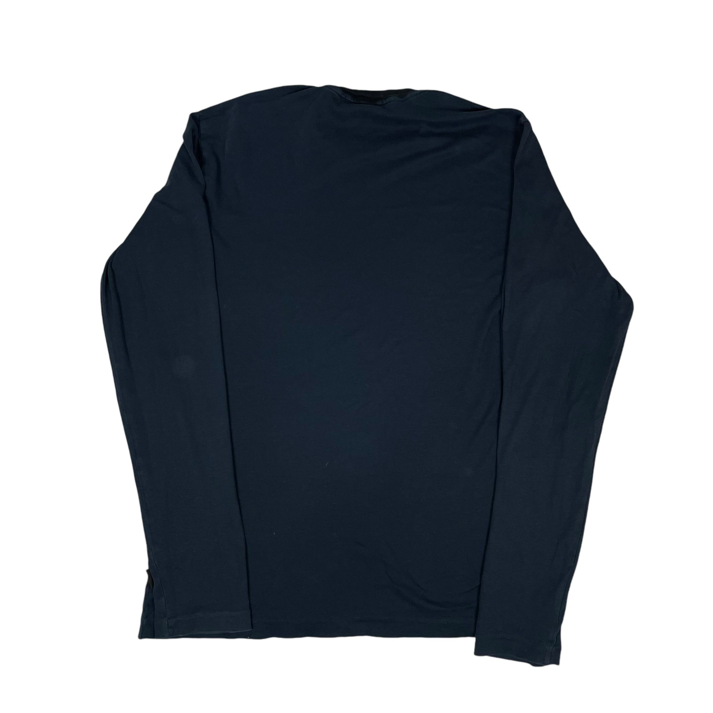 Stone Island Stone Island Men's Navy Long Sleeve Pullover T-Shirt XL Size US XL / EU 56 / 4 - 6 Thumbnail