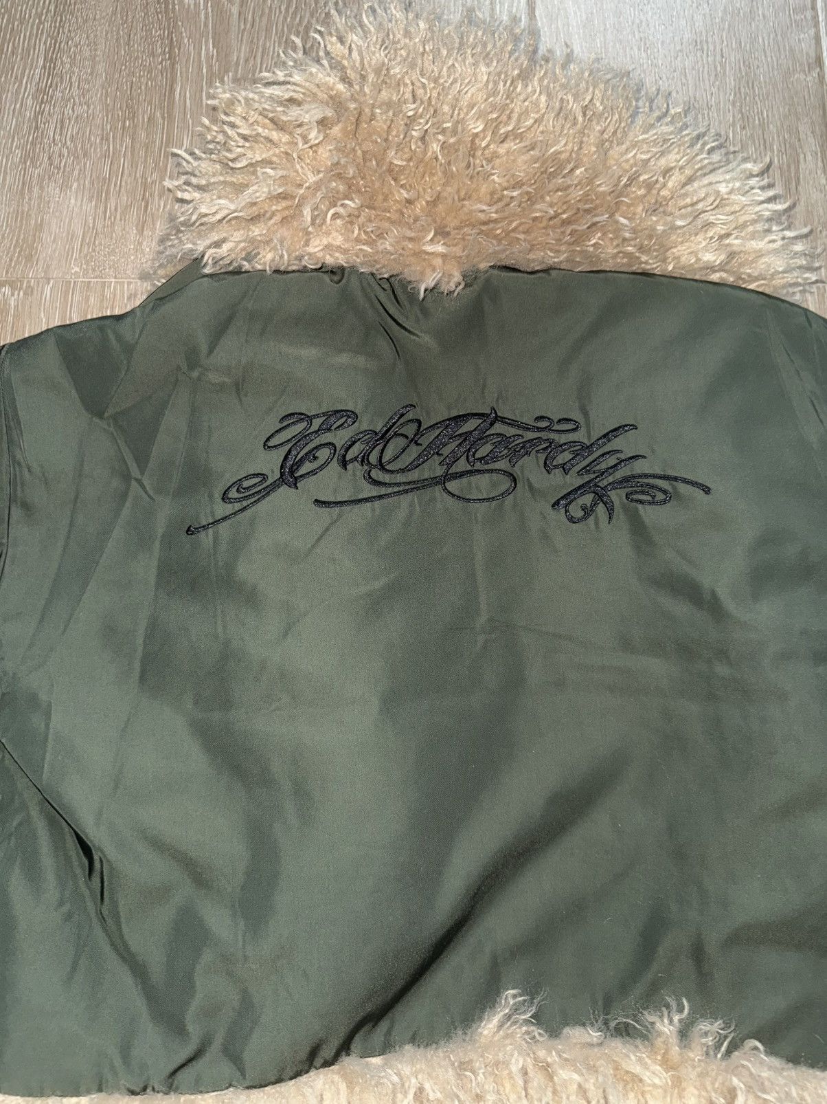 Ed Hardy Ed Hardy Phoenix Fur Jacket Size L / US 10 / IT 46 - 16 Thumbnail