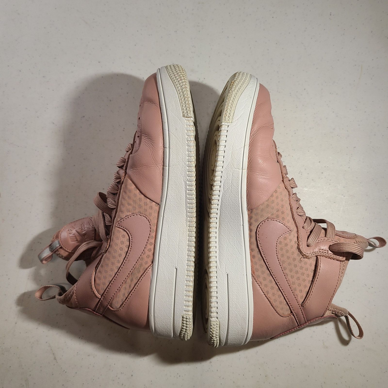Nike Nike Air Force 1 Ultraforce Mid Particle Pink Sneaker Size 7 Size US 7 / IT 37 - 5 Thumbnail