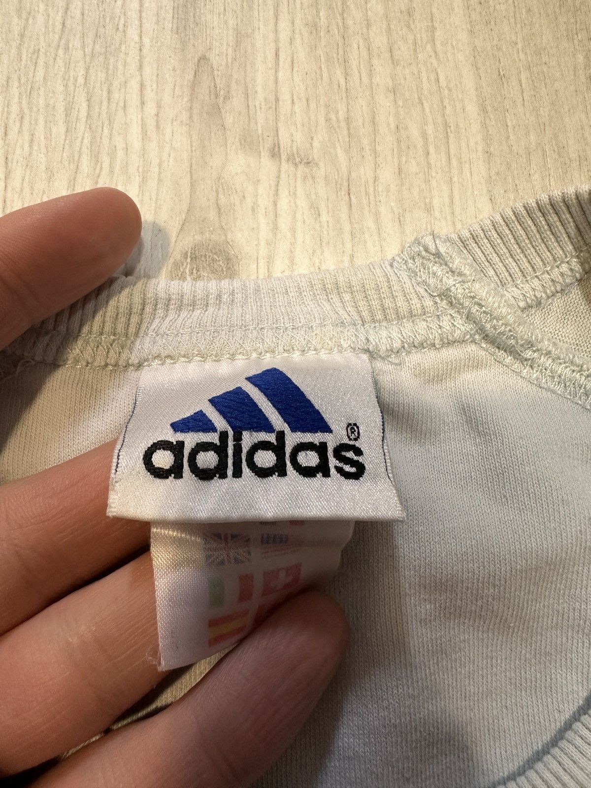 Adidas Adidas Vintage 80s T-Shirt Size US L / EU 52-54 / 3 - 3 Thumbnail