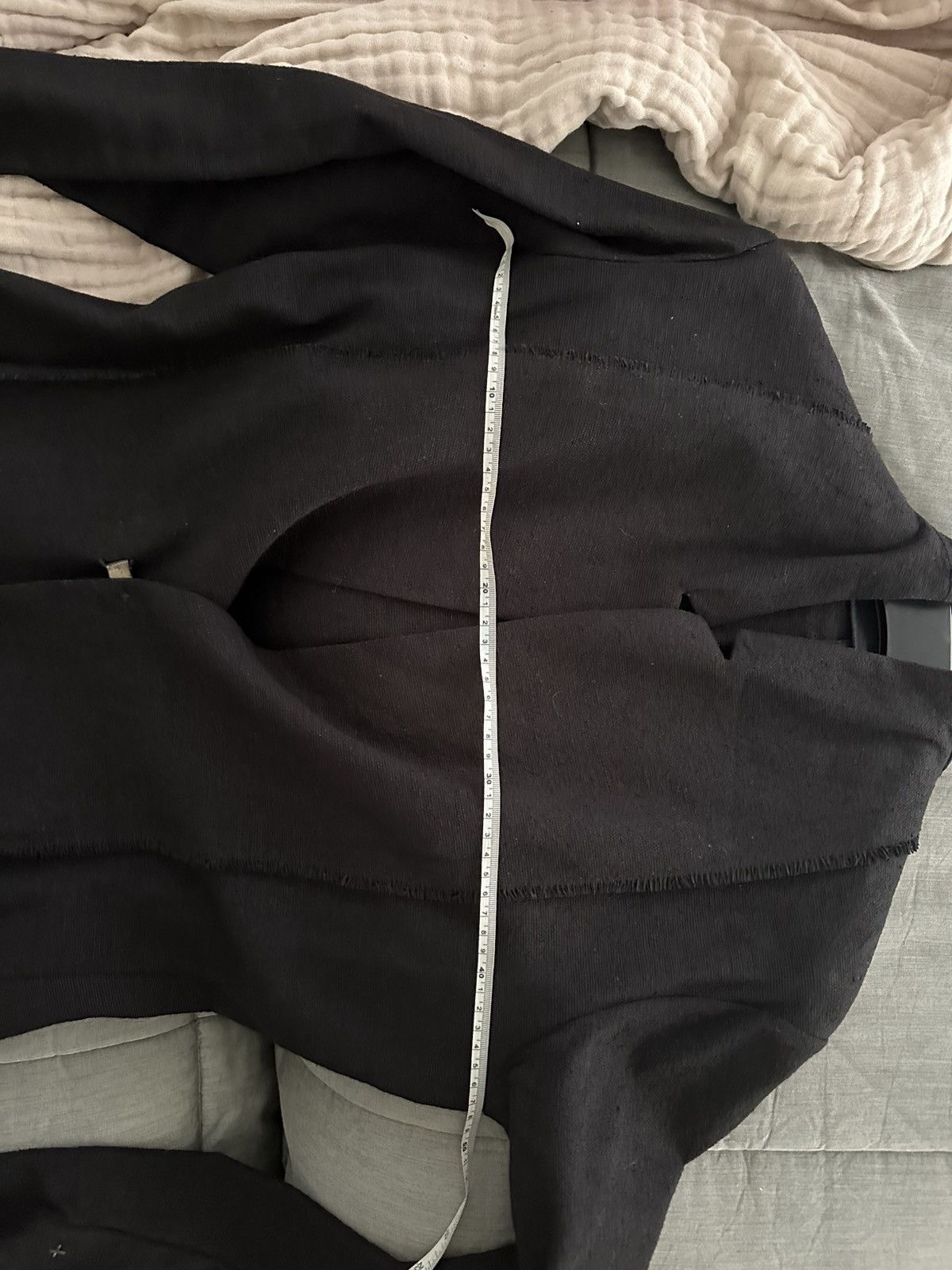 Ma+ ma+ Long Blazer Black (Cotton/Linen/Silk Blend) Size US S / EU 44-46 / 1 - 7 Thumbnail