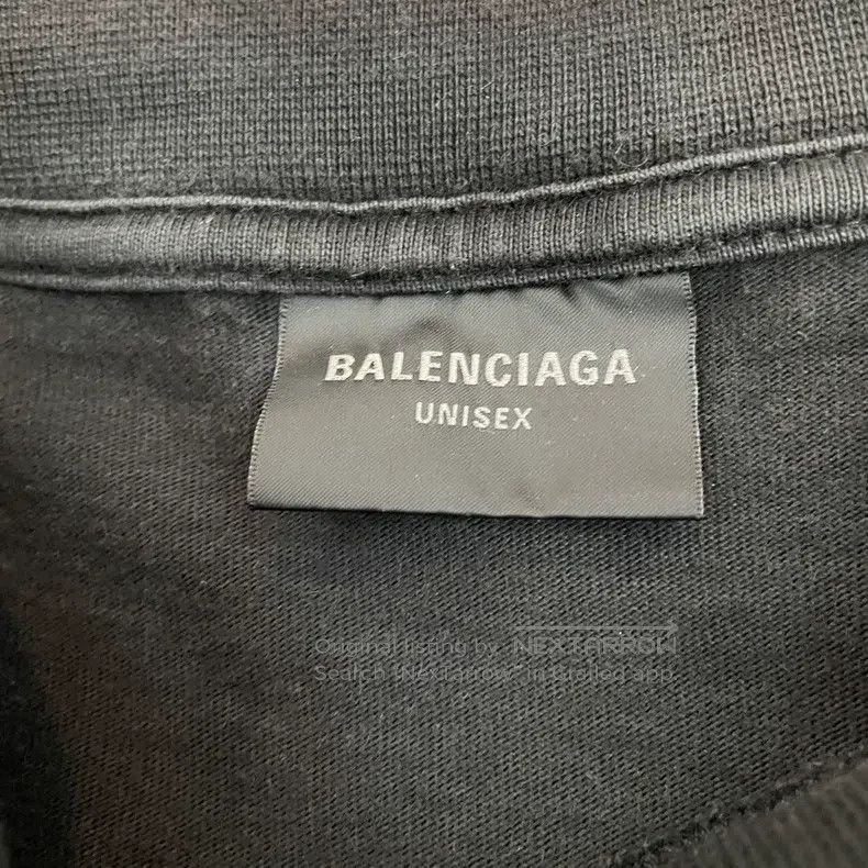 Balenciaga Balenciaga Letter print round neck short-sleeve T-shirt Size US M / EU 48-50 / 2 - 4 Thumbnail