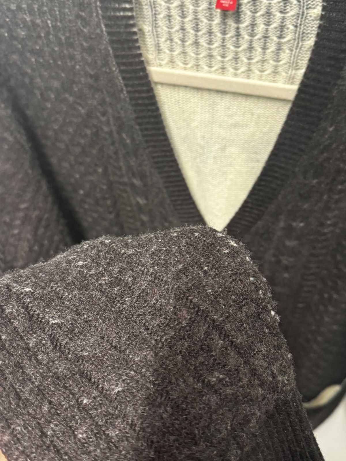 Supreme Supreme/Jane’s Addiction cardigan black wool jacket Size US M / EU 48-50 / 2 - 4 Thumbnail