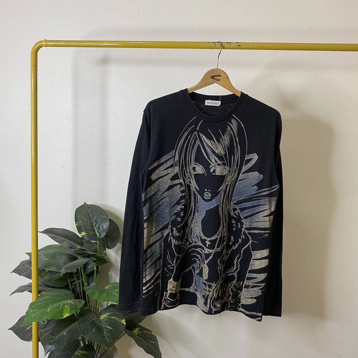 Hysteric Glamour Strange Heaven Hysterics Glamour Style Overprint LS T Shirt Size US M / EU 48-50 / 2 - 1 Thumbnail