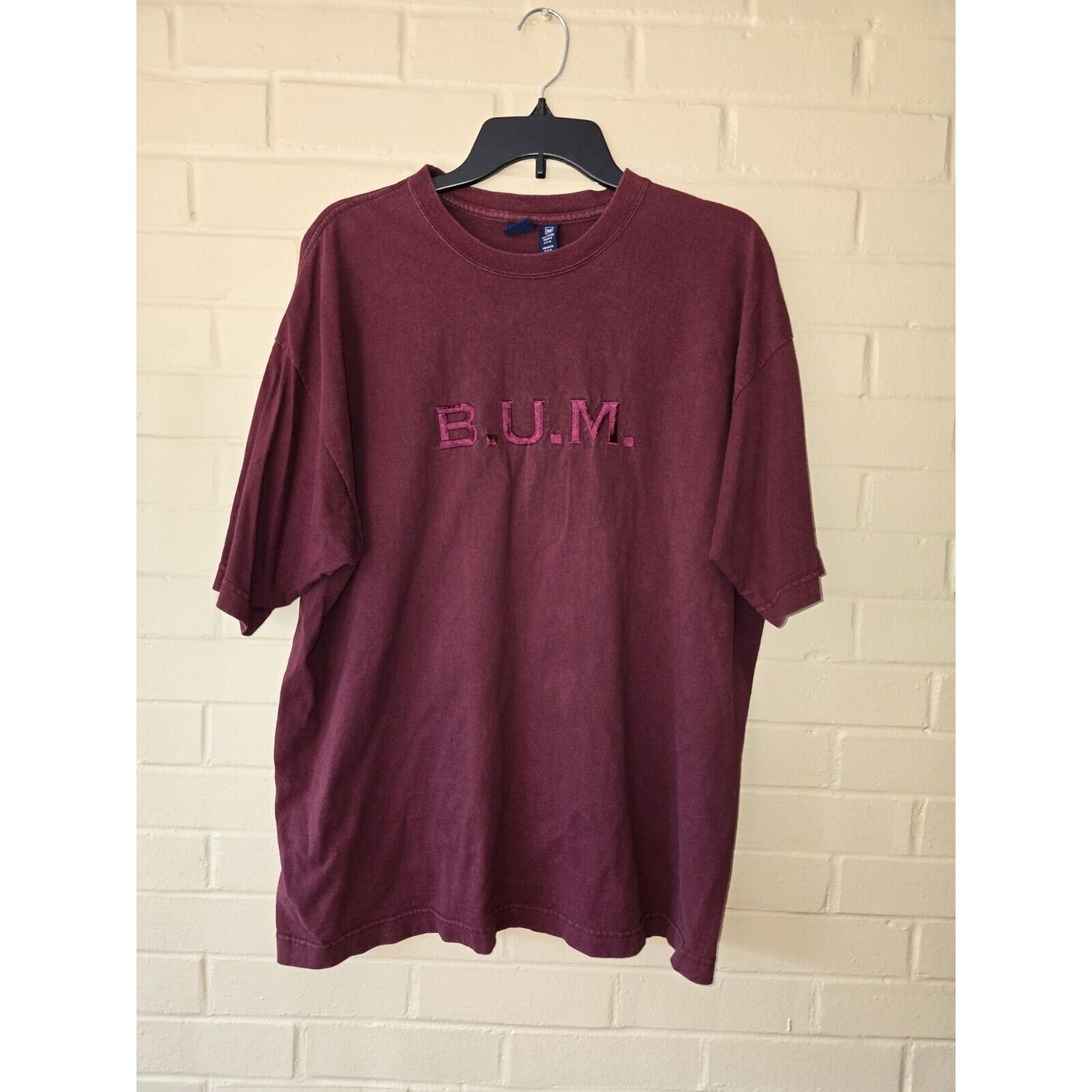 B.U.M Equipment Vtg BUM Equipment T Shirt Men Medium Embroidered Made In USA Size US M / EU 48-50 / 2 - 1 Thumbnail
