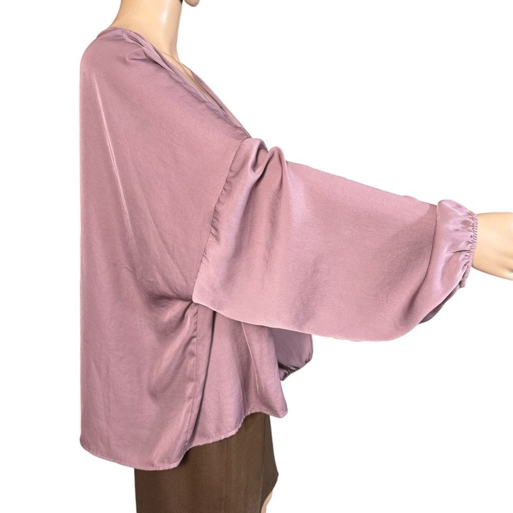 Other Du Jour V-Neck Drop Shoulder Blouse Size L Size L / US 10 / IT 46 - 4 Thumbnail