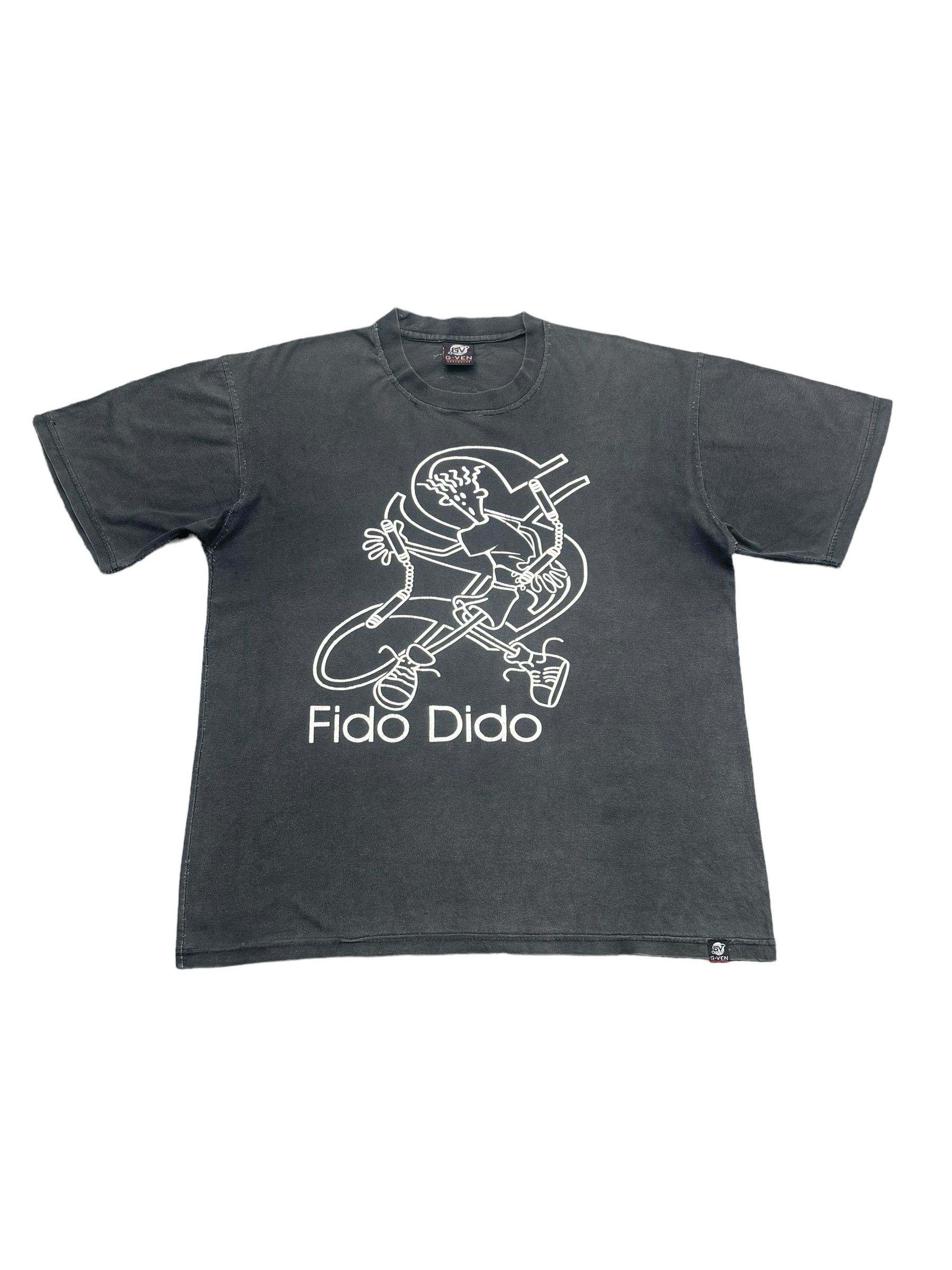 Coca Cola × Pepsi × Vintage Vintage Fido Dido Double Sided Faded Distresed Tshirt Size US L / EU 52-54 / 3 - 1 Thumbnail