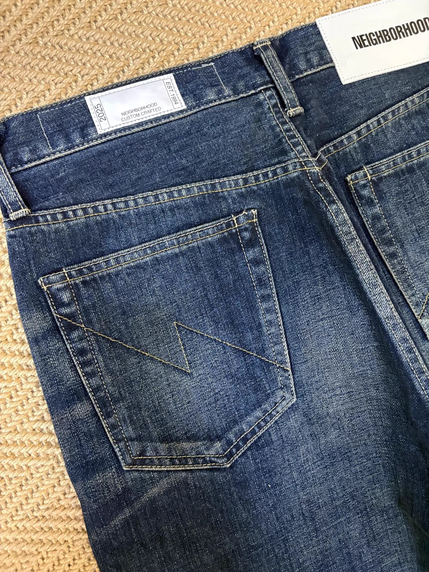 Neighborhood NEIGHBORHOOD DP-BASIC WASHED DENIM JEANS S Worn Once Size US 29 - 3 Thumbnail