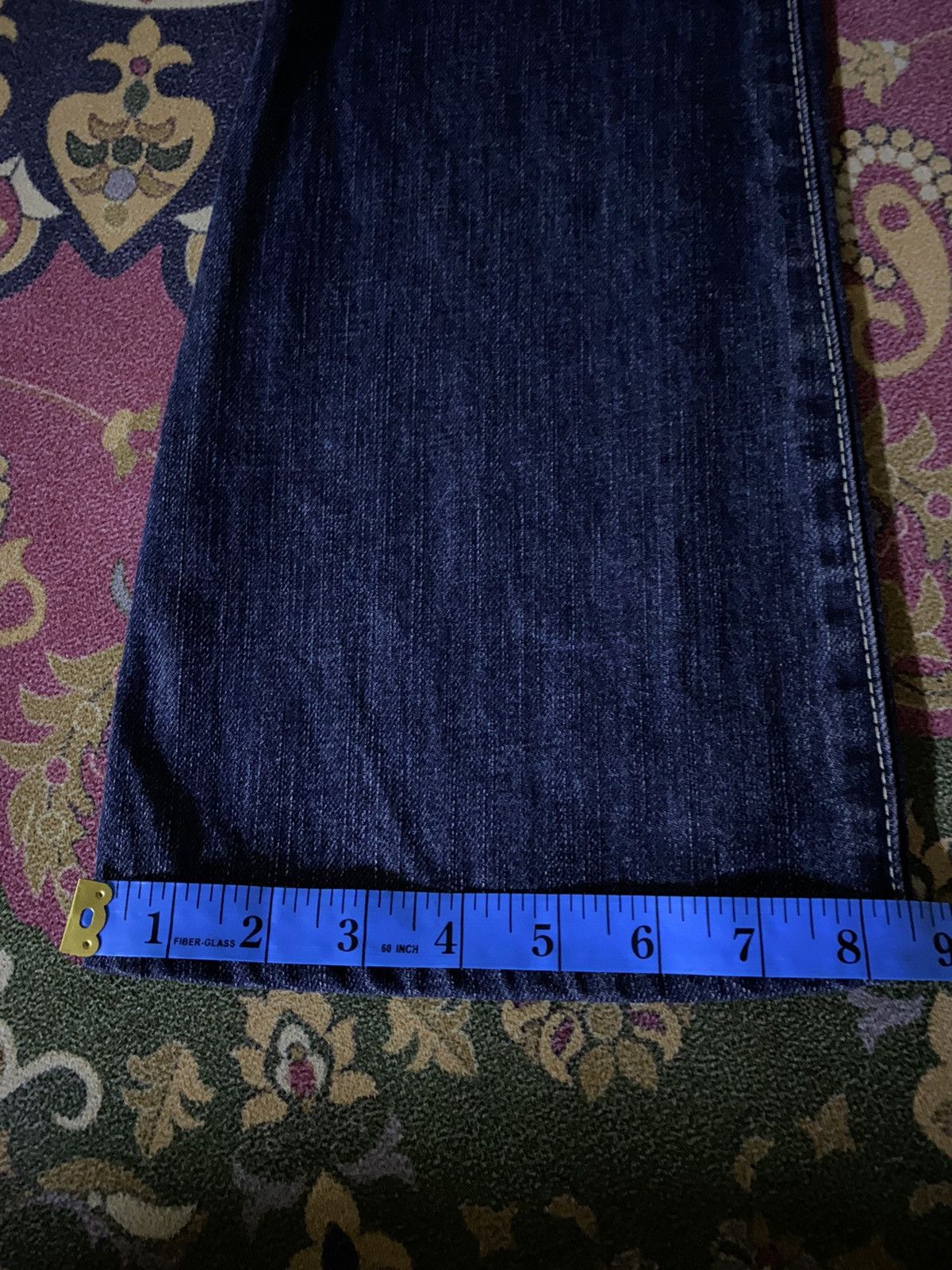 Edwin 🔥FLARE🔥🔥Something Edwin Vienus Jean Flare Denim Size US 27 - 18 Thumbnail