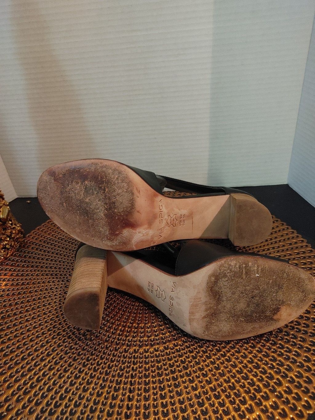 Other Via Spiga Peep Toe Heels Size 9M Size US 9 / IT 39 - 5 Thumbnail