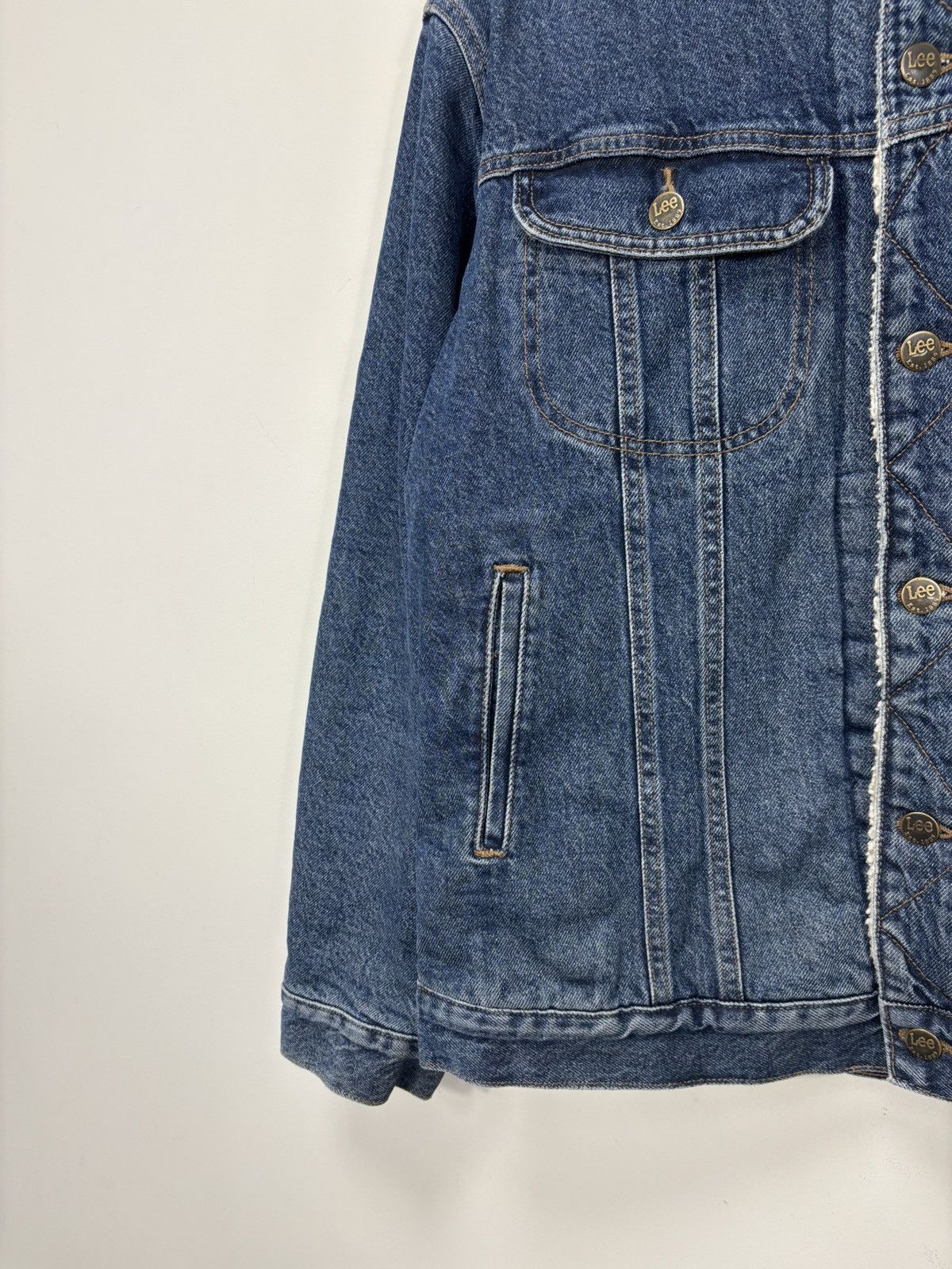 Lee Vintage Lee Storm Rider Men’s Blue Lined Sherpa Denim Jacket Size US L / EU 52-54 / 3 - 7 Thumbnail