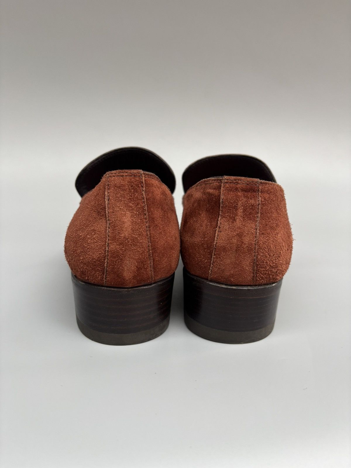 Yves Saint Laurent Yves Saint Laurent- Rive Gauche Tom Ford Era- Suede Loafers Size US 9 / EU 42 - 7 Thumbnail