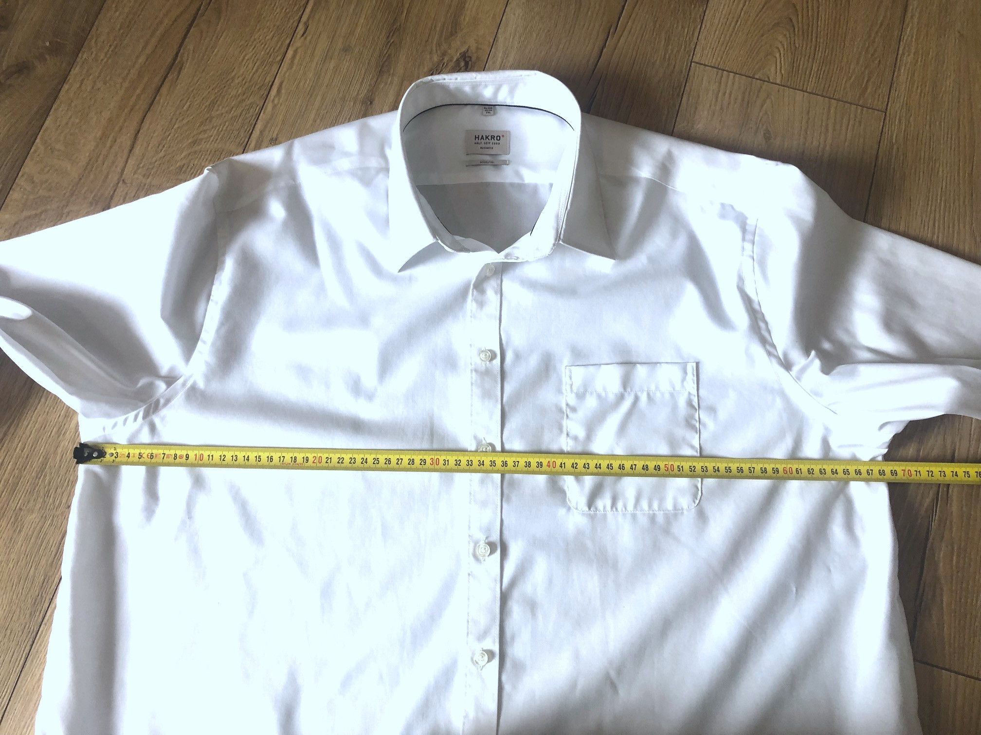 Other Men's white shirt 2XL Hakro Size US XXL / EU 58 / 5 - 3 Thumbnail