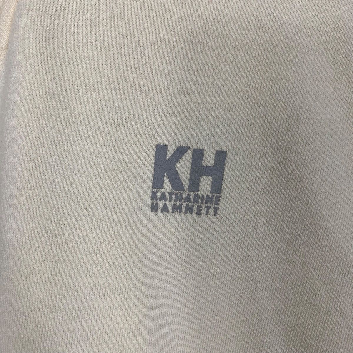 Katharine Hamnett London KATHARINE HAMNETT Small Logo Crewneck Sweatshirt #3625-C166 Size US M / EU 48-50 / 2 - 5 Thumbnail