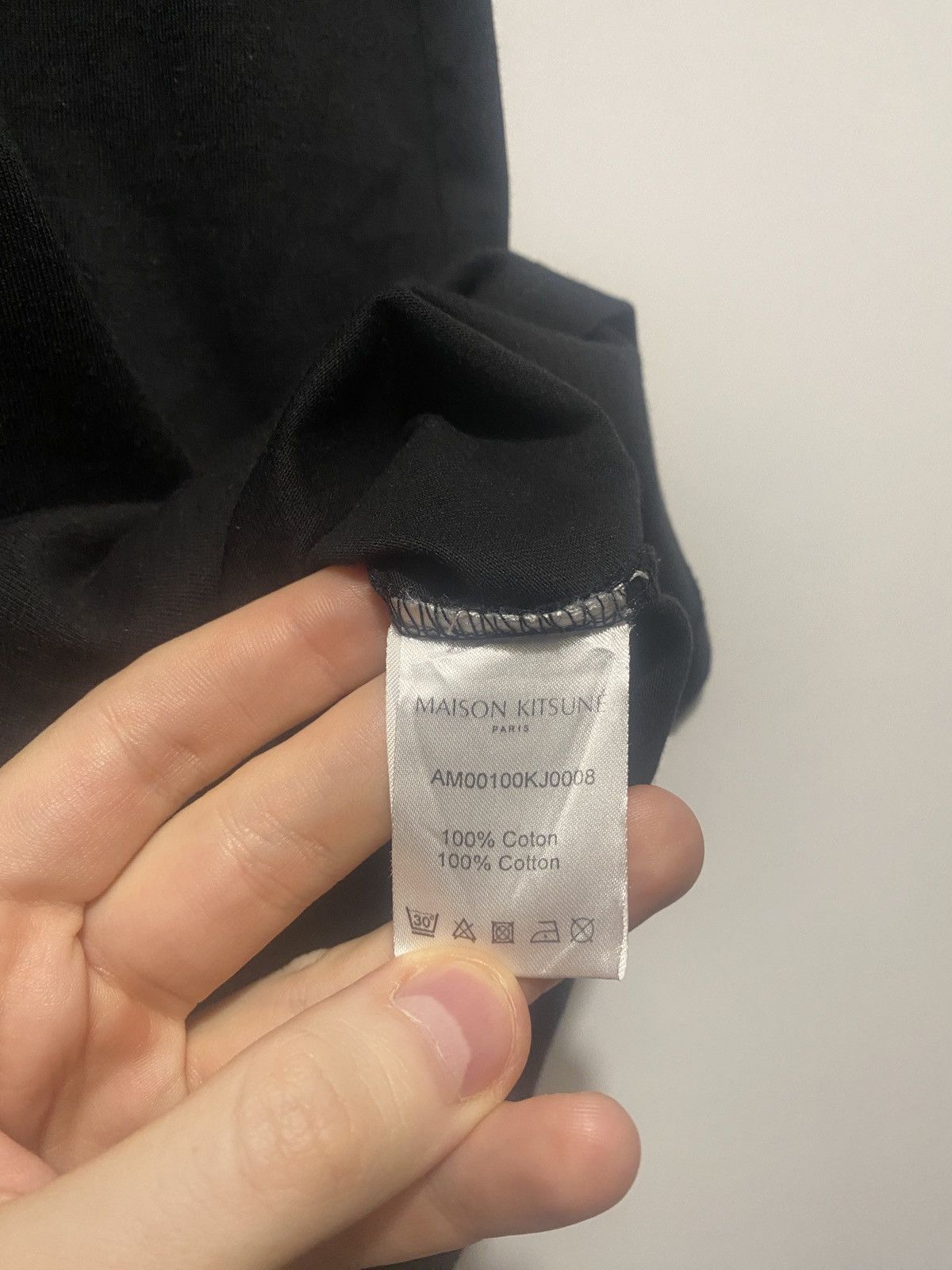 Maison Kitsune Maison kitsune big logo tee Size US M / EU 48-50 / 2 - 3 Thumbnail