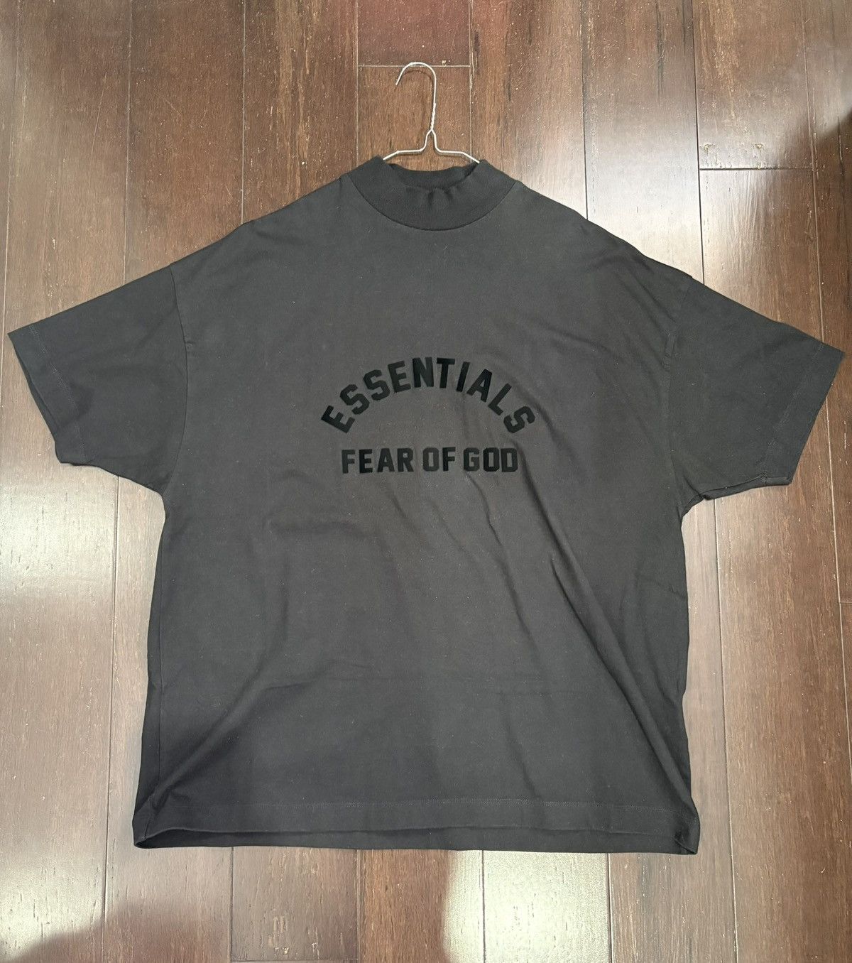 Essentials Fear of God Essentials Heavy Jersey Crewneck Tee 'Jet Black' Size US XS / EU 42 / 0 - 1 Thumbnail