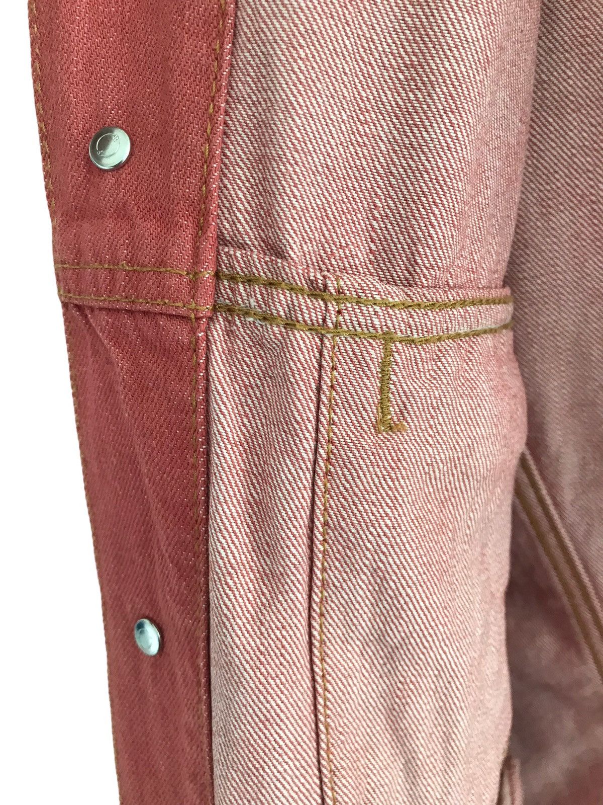 Uniqlo Uniqlo Raspberry Denim Jacket Size US L / EU 52-54 / 3 - 13 Thumbnail