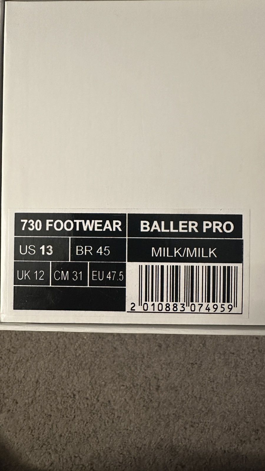 Asspizza ASSPIZZA 730 FOOTWEAR BALLER PRO Size US 13 / EU 46 - 13 Thumbnail