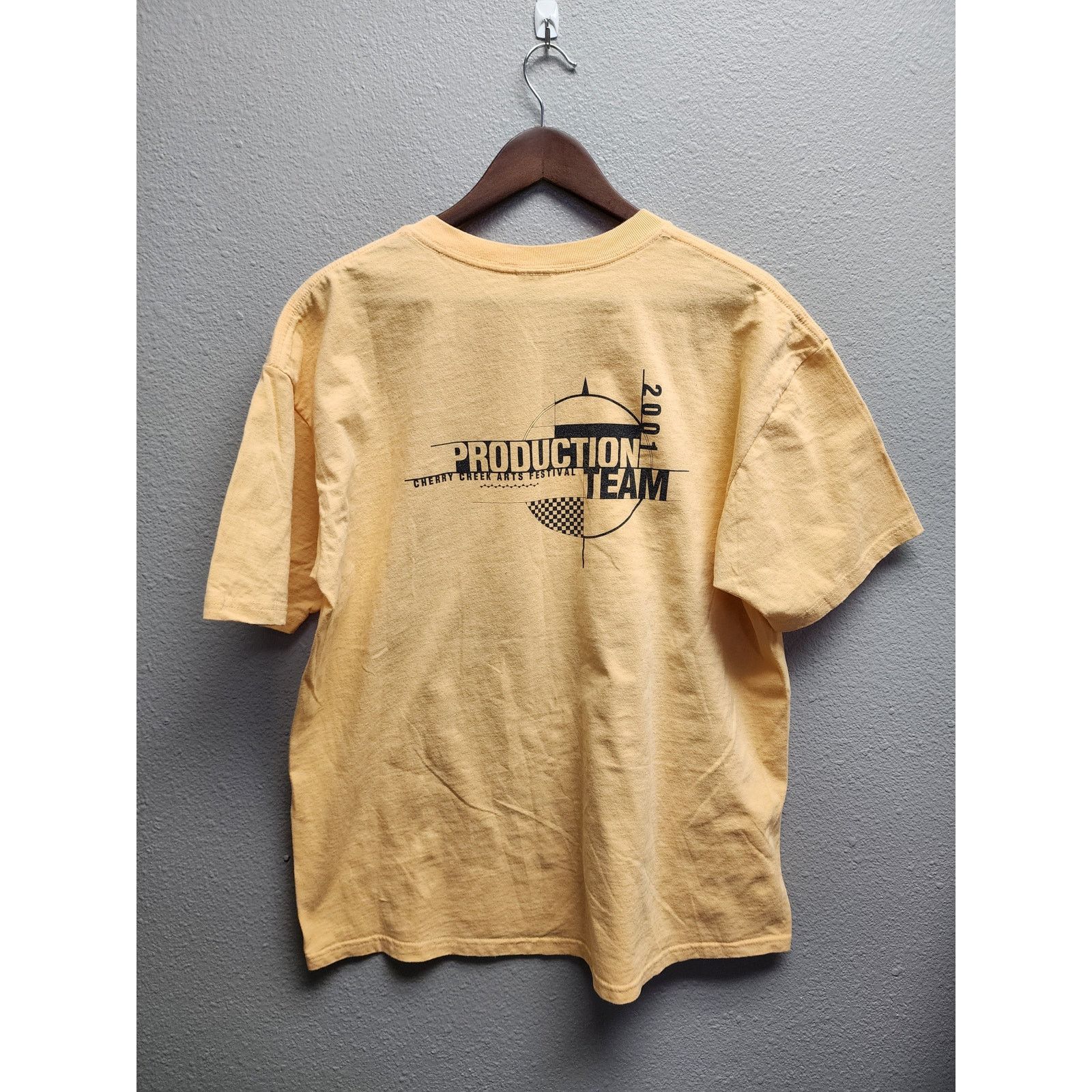 Anvil Vintage Cherry Creek Arts Festival Shirt 2001 Tee XL Yellow Size US XL / EU 56 / 4 - 4 Thumbnail