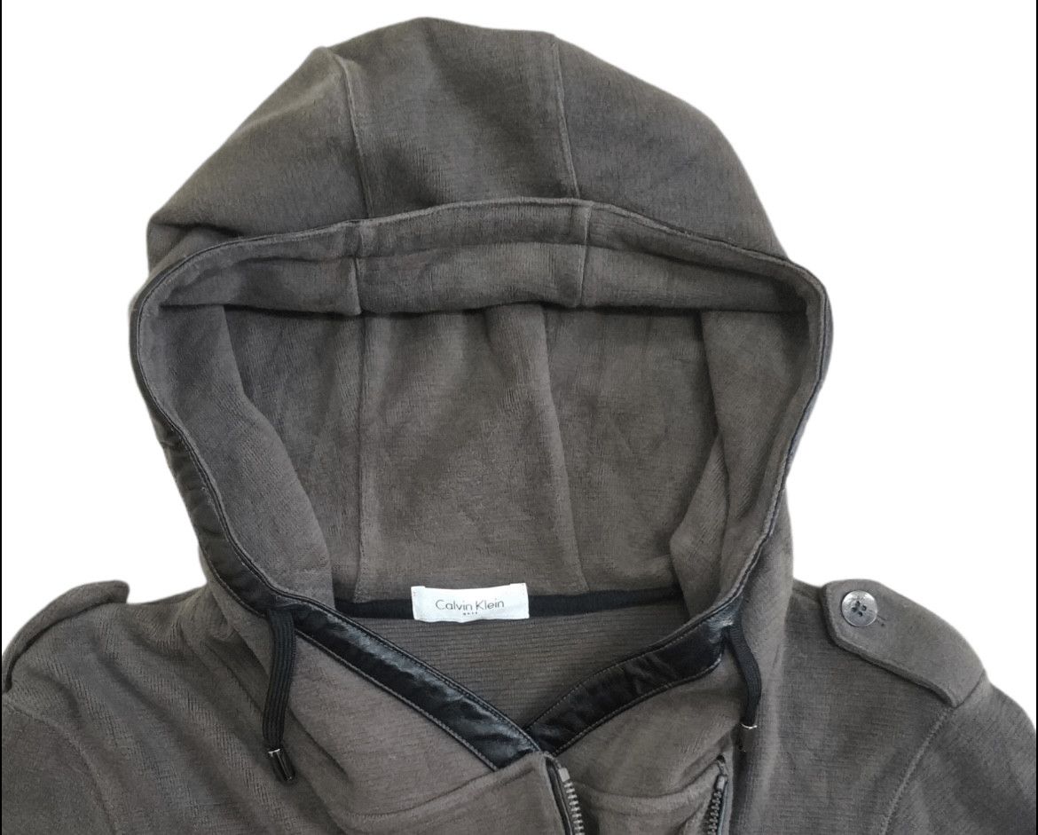 Calvin Klein 🔥Calvin Klein Golf Leather Lining Pullover Zipper Hoodies Size XS / US 0-2 / IT 36-38 - 6 Thumbnail