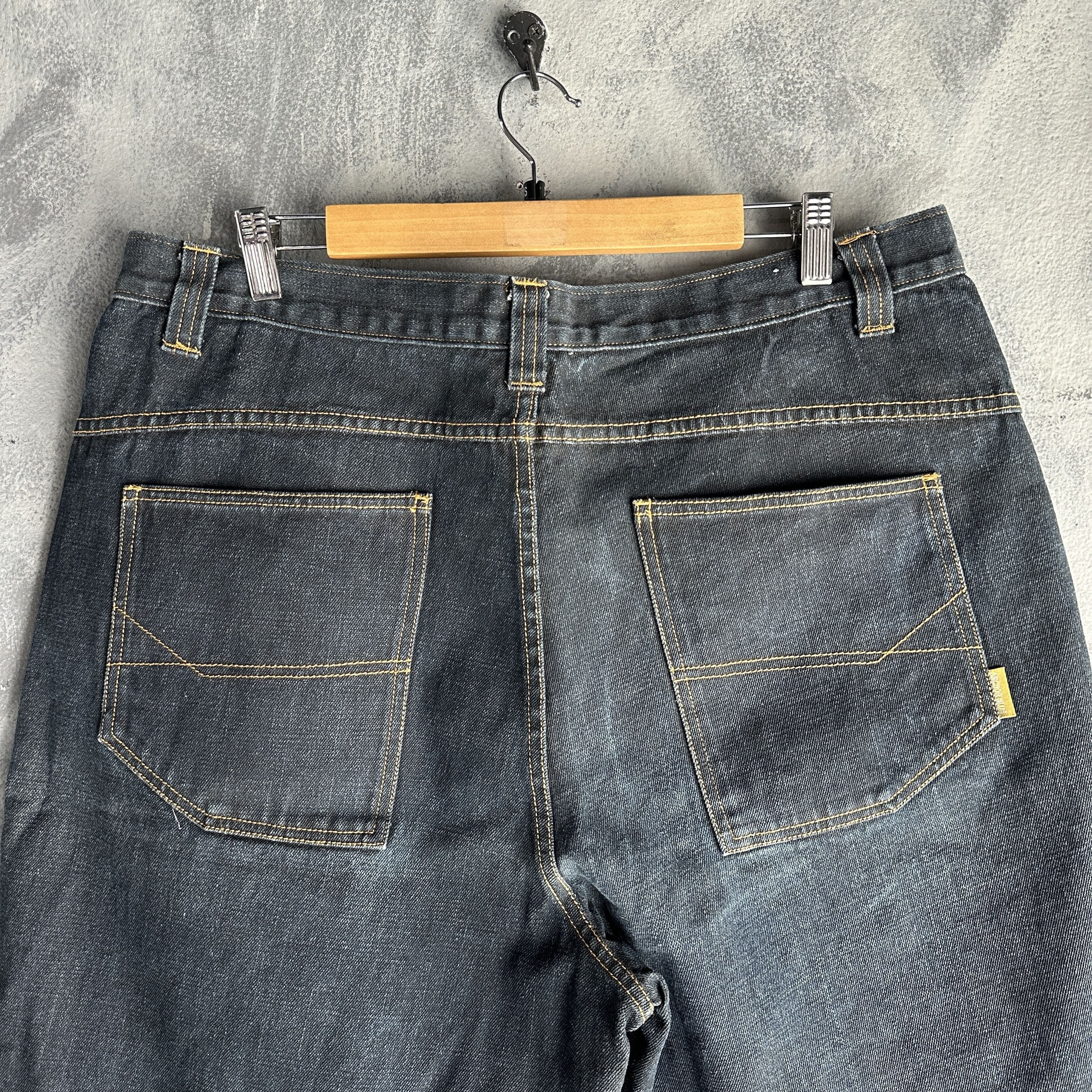 Anchor Blue Vtg Anchor Blue Shorts Denim Baggy Relaxed Long Y2K Casual Size US 38 / EU 54 - 10 Thumbnail