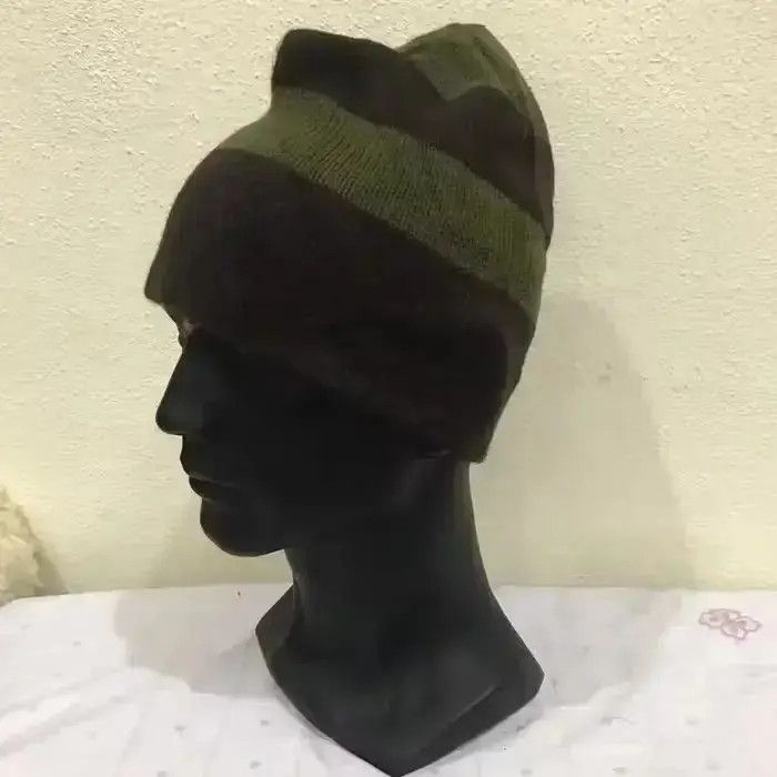 Vintage Made In Usa Military Beanie Hat Size ONE SIZE - 2 Thumbnail