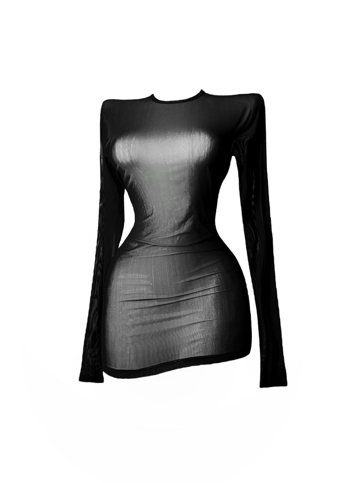 Gucci Tom Ford for Gucci sheer mesh blouse SS 1998 Size ONE SIZE - 3 Thumbnail