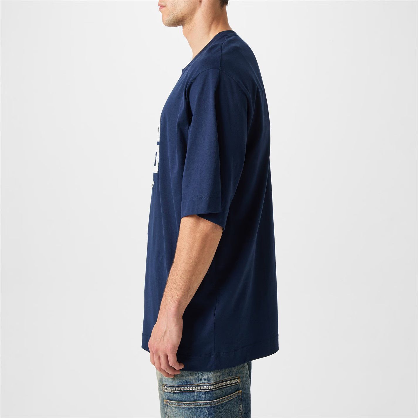 Givenchy o1g2r1mq0426 4G Logo Applique T-Shirt in Blue Size US XL / EU 56 / 4 - 3 Thumbnail