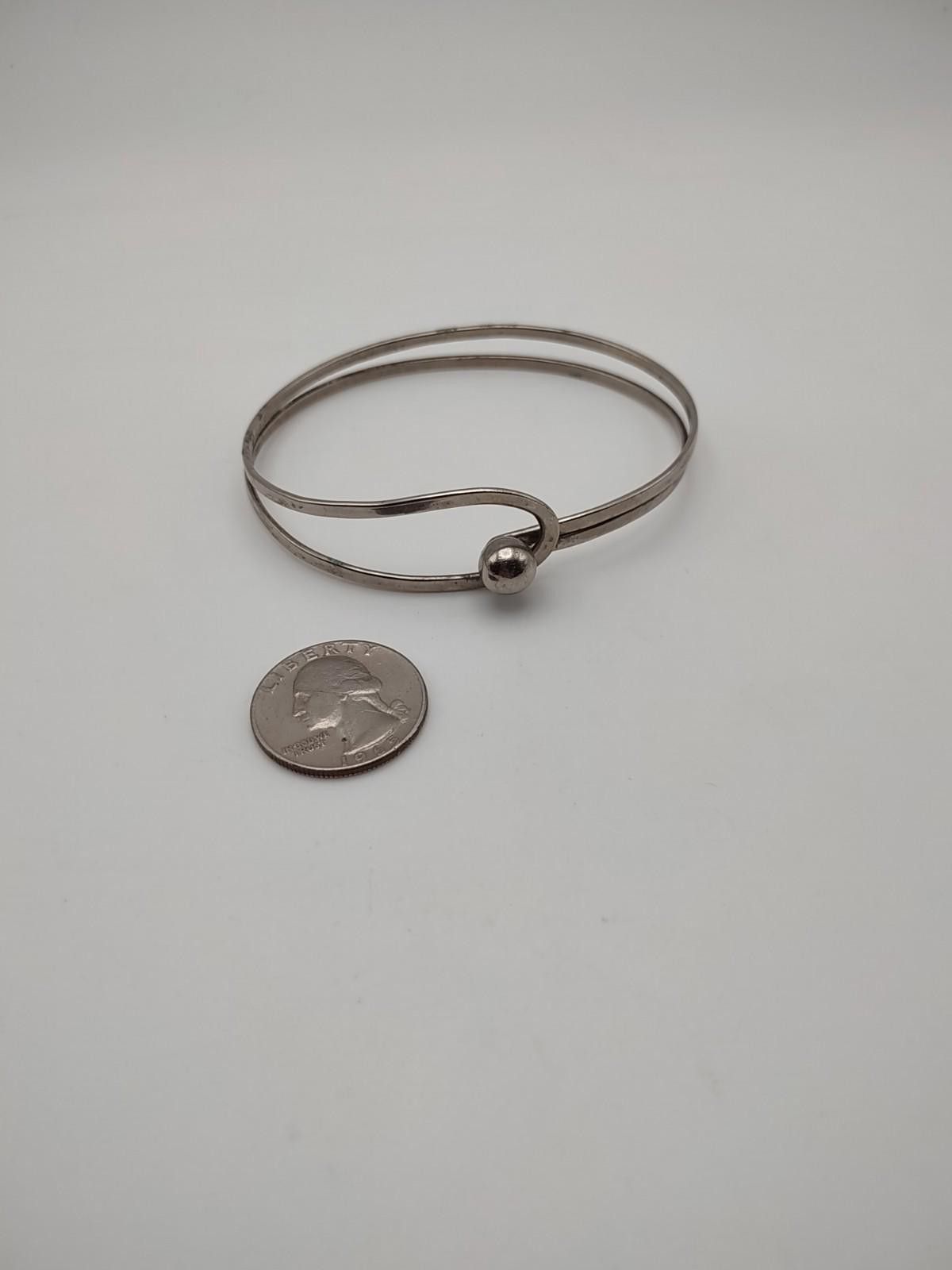The Unbranded Brand Vtg Heavy 925 Sterling Silver Basketweave Necklace Bracelet Size ONE SIZE - 4 Thumbnail