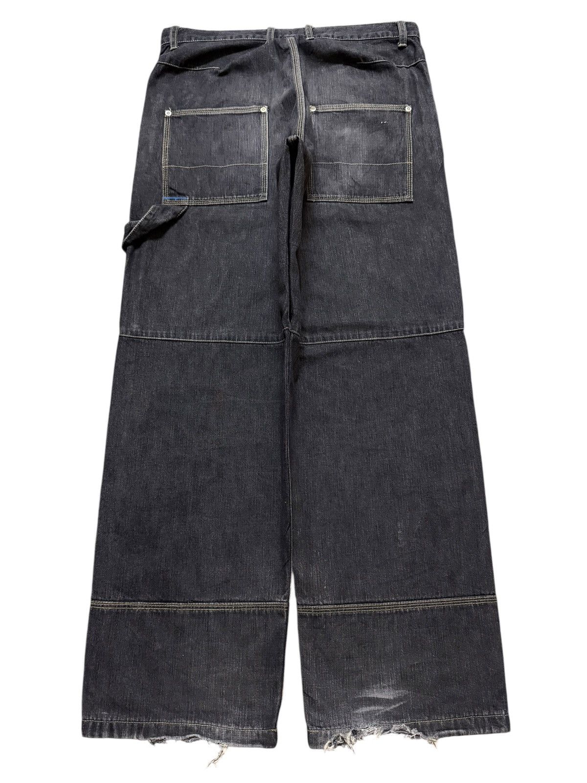 JNCO Vintage 90s Japanese Masterpiece Carpenter Wide Leg Baggy Size US 33 - 2 Thumbnail