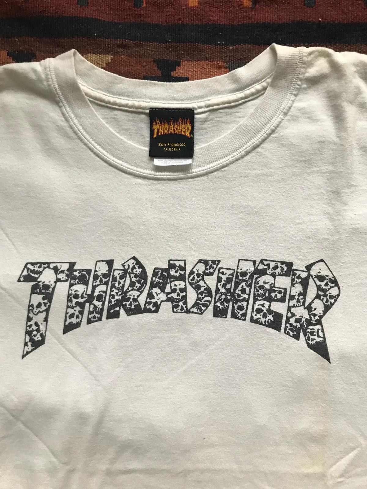 Thrasher Orig THRASHER "Skull" Vtg T Size US M / EU 48-50 / 2 - 2 Thumbnail
