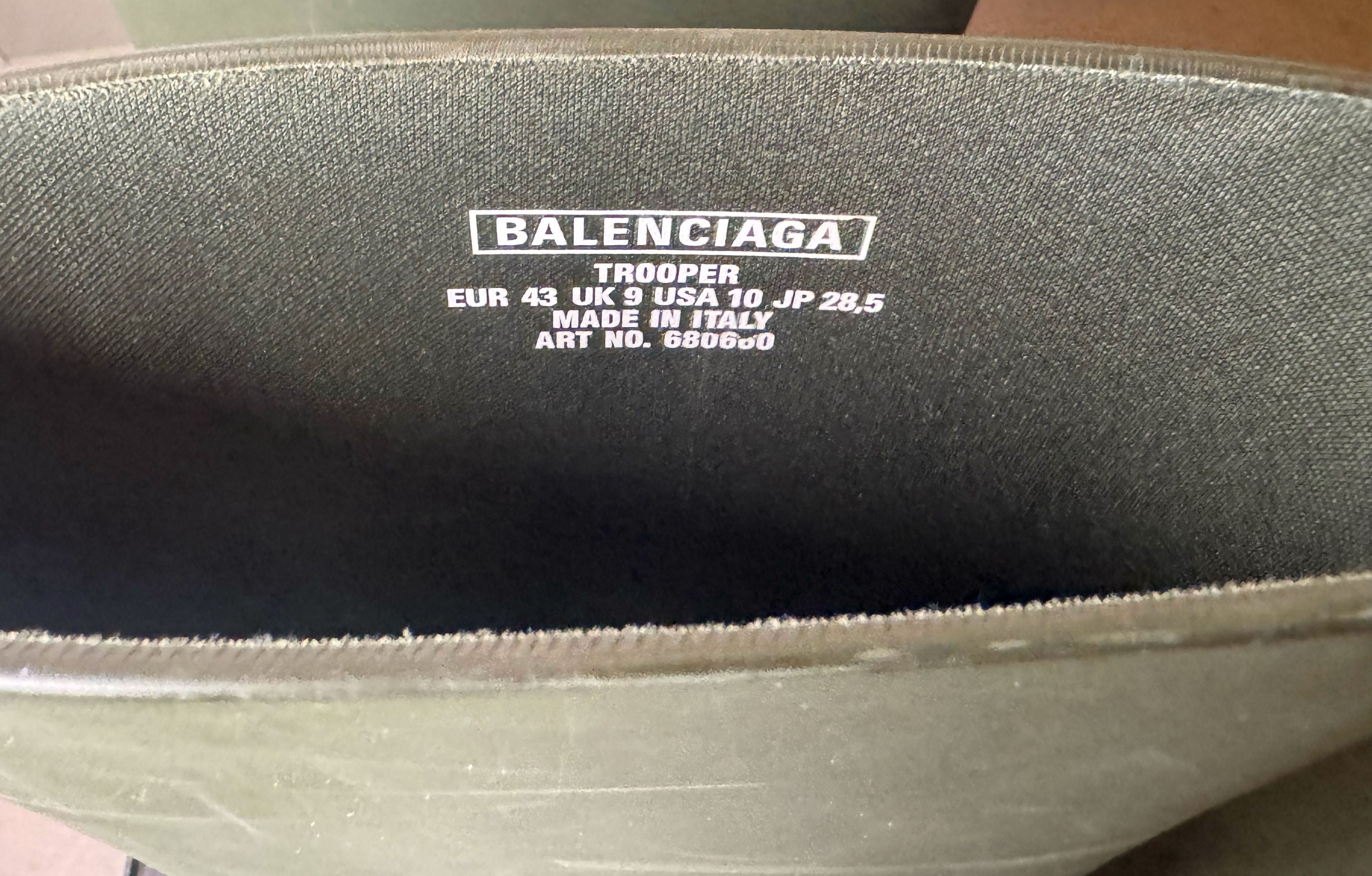 Balenciaga Balenciaga Trooper Boots Size US 10 / EU 43 - 4 Thumbnail