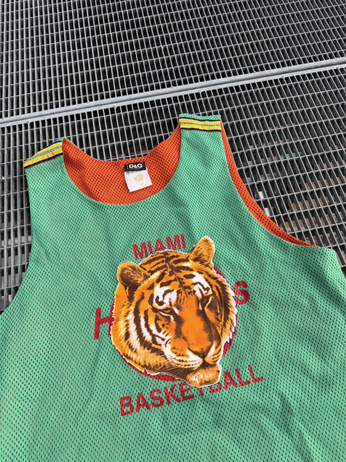 Dolce & Gabbana Vintage Dolce& Gabbana Miami Basketball NBA Jesrey Size US M / EU 48-50 / 2 - 2 Thumbnail