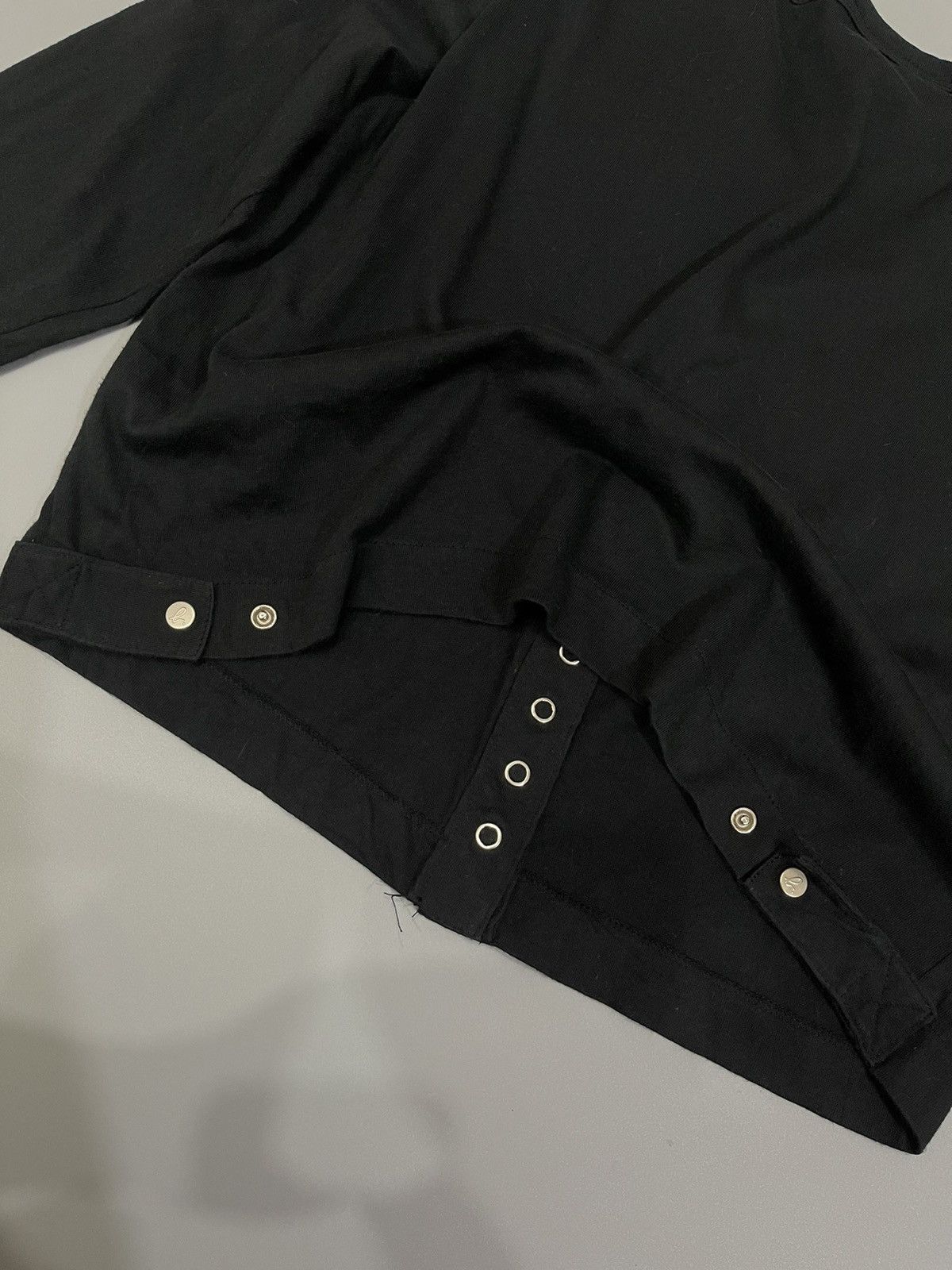 agnes b. agnes b. Snap Button Cardigan Pression Brushed Lining Black Size S / US 4 / IT 40 - 4 Thumbnail