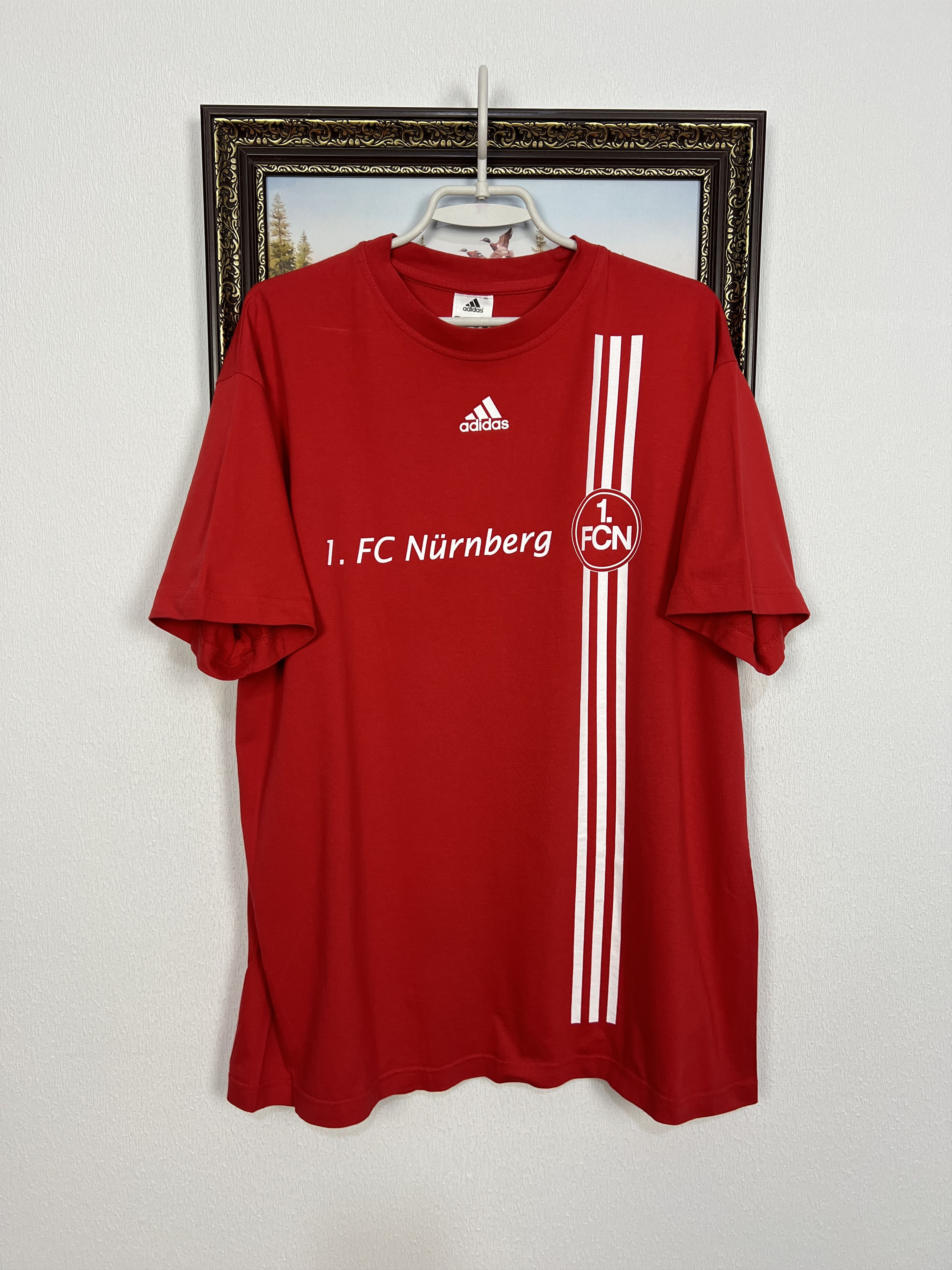 Adidas Vintage 2000's Nurnberg Football Train Shirt Soccer Jersey Size US XL / EU 56 / 4 - 1 Thumbnail