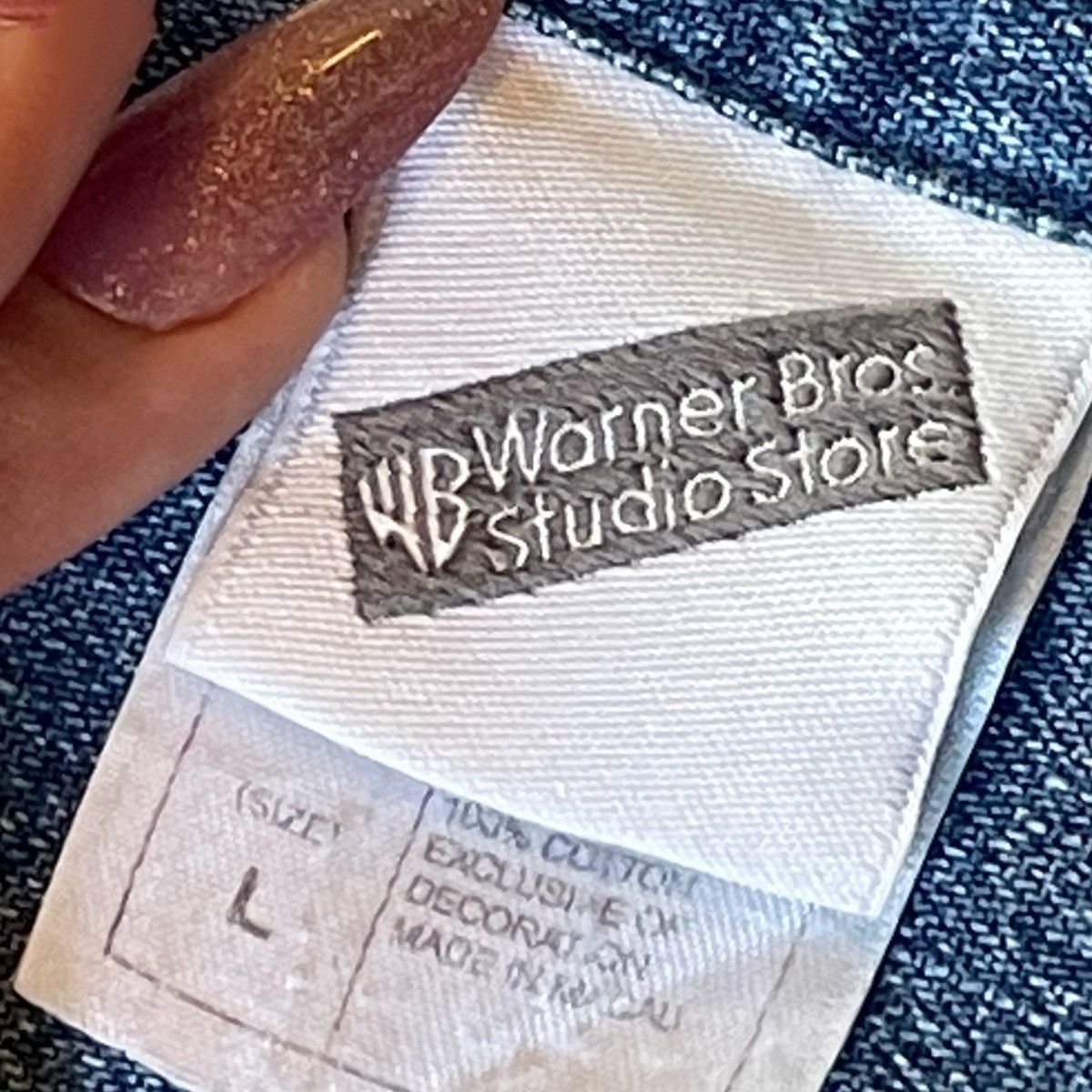 Vintage × Warner Bros 1999 Taz Embroidered Button Down Size US L / EU 52-54 / 3 - 3 Thumbnail