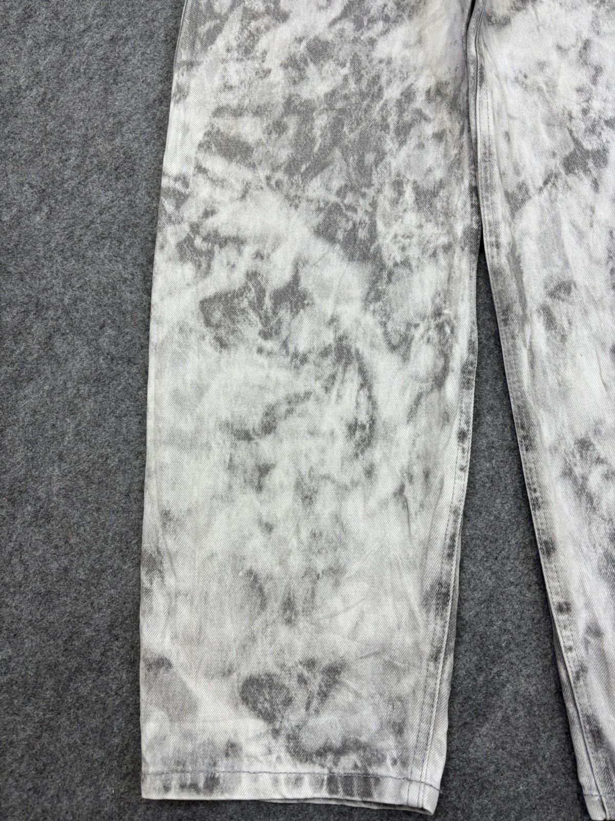 Japanese Brand Archival Page Boy Full Cloudy Fades Balloon Denim F831 Size US 27 - 5 Thumbnail