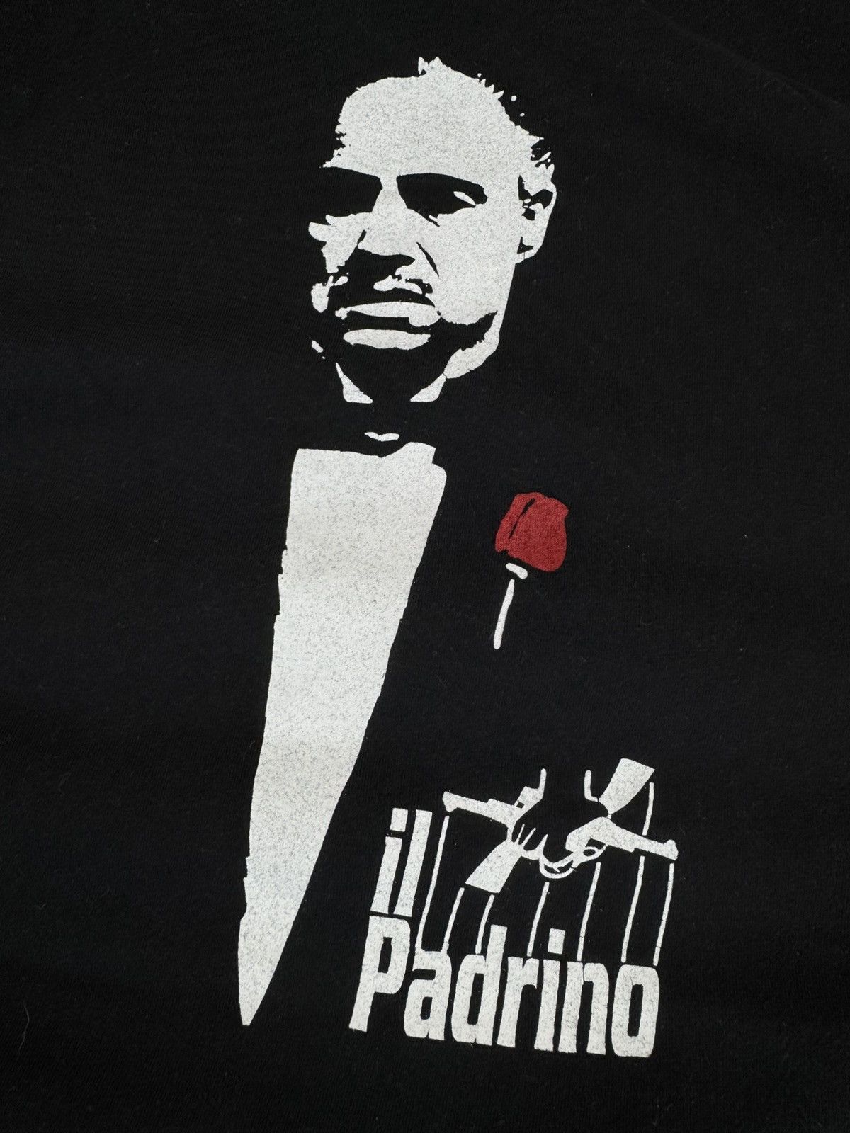 Vintage Vintage 90s The Godfather Il Padrino movie promo tee soprano Size US XL / EU 56 / 4 - 5 Thumbnail