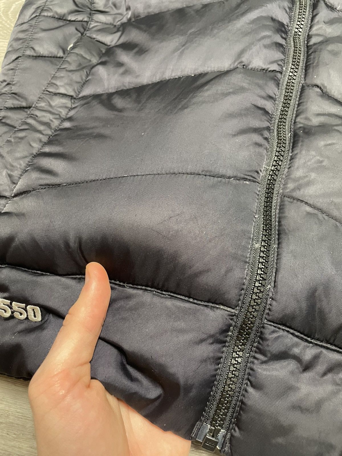 The North Face The North Face 550 Goose Down Vest Black Hooded Puffer Size M / US 6-8 / IT 42-44 - 8 Thumbnail
