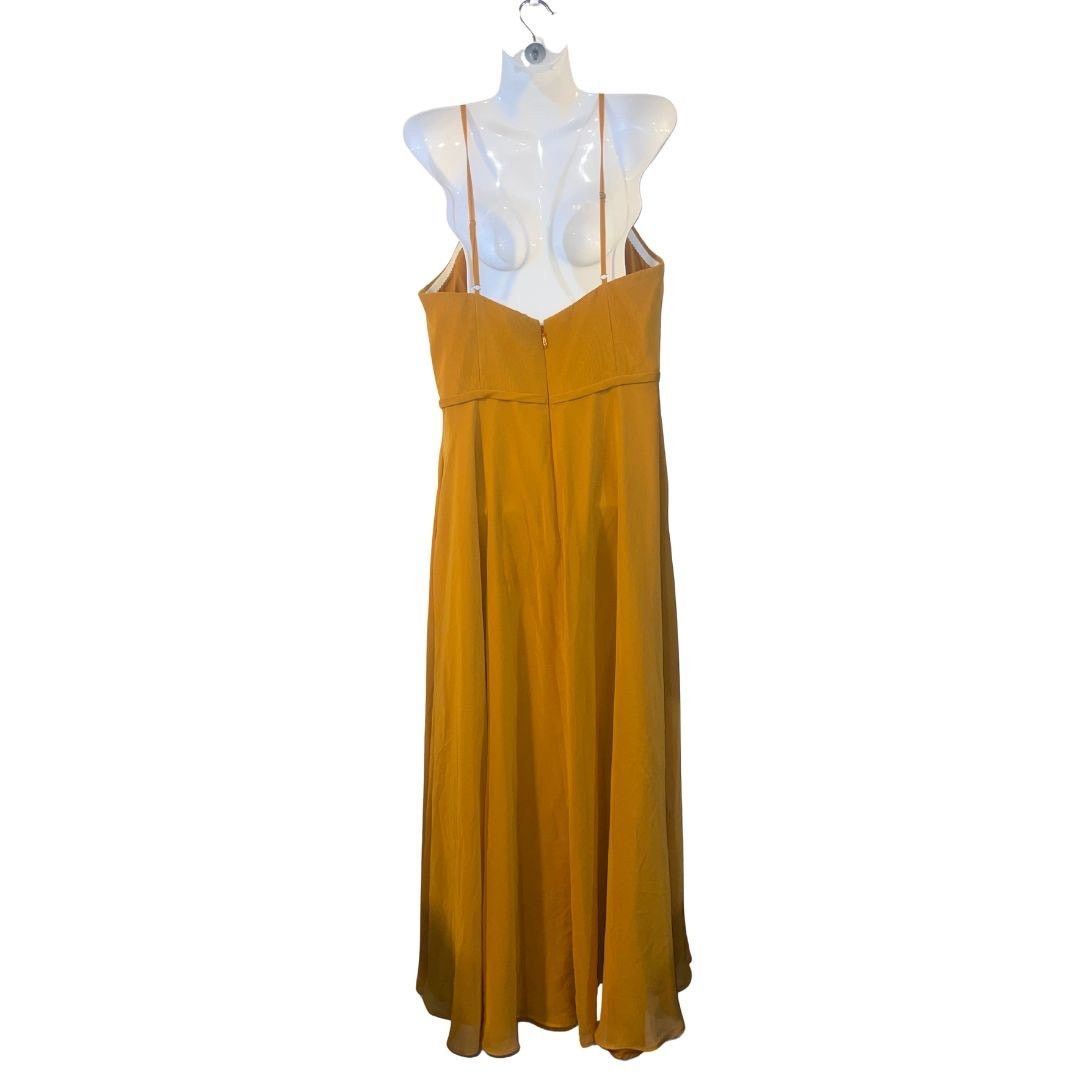 Other AZAZIE Formal Evening Gown Dress V-Neckline Slit long SZ 12 Size XL / US 12-14 / IT 48-50 - 3 Thumbnail