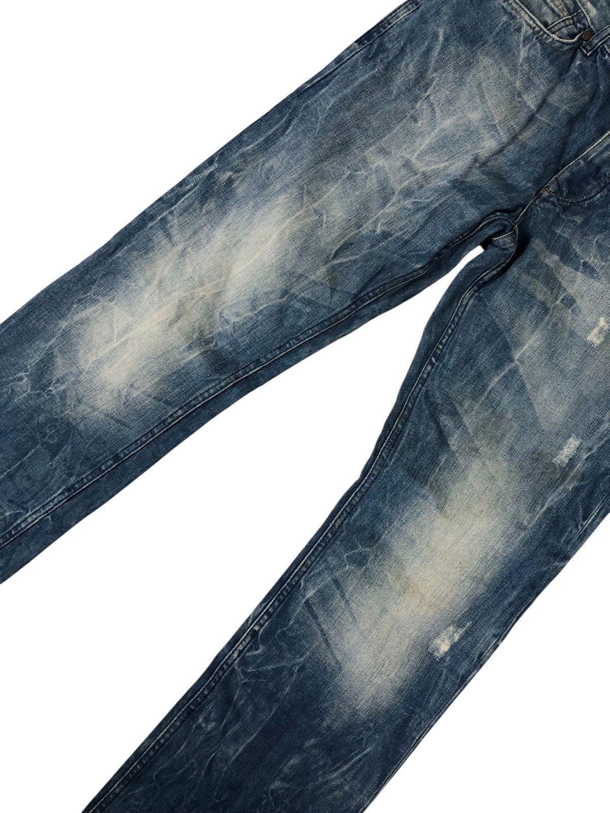 Japanese Brand Jules Stone Washed Denim Jeans Size US 32 / EU 48 - 7 Thumbnail