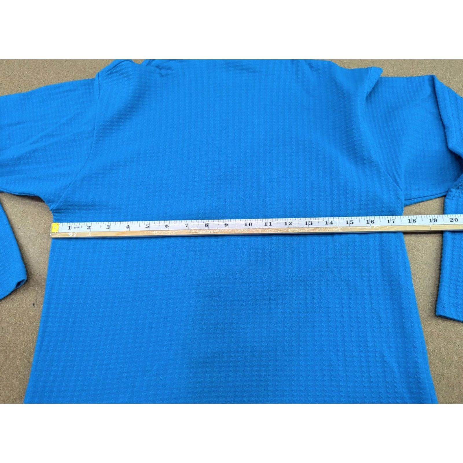 K2 VINTAGE K2 Womens Top 1/4 Zip Blue Outdoor Activewear Top M Women Hiking Run Sport Track Shirt 1/4 Zip Water Resistant Quick Dry Casual Size M / US 6-8 / IT 42-44 - 6 Thumbnail
