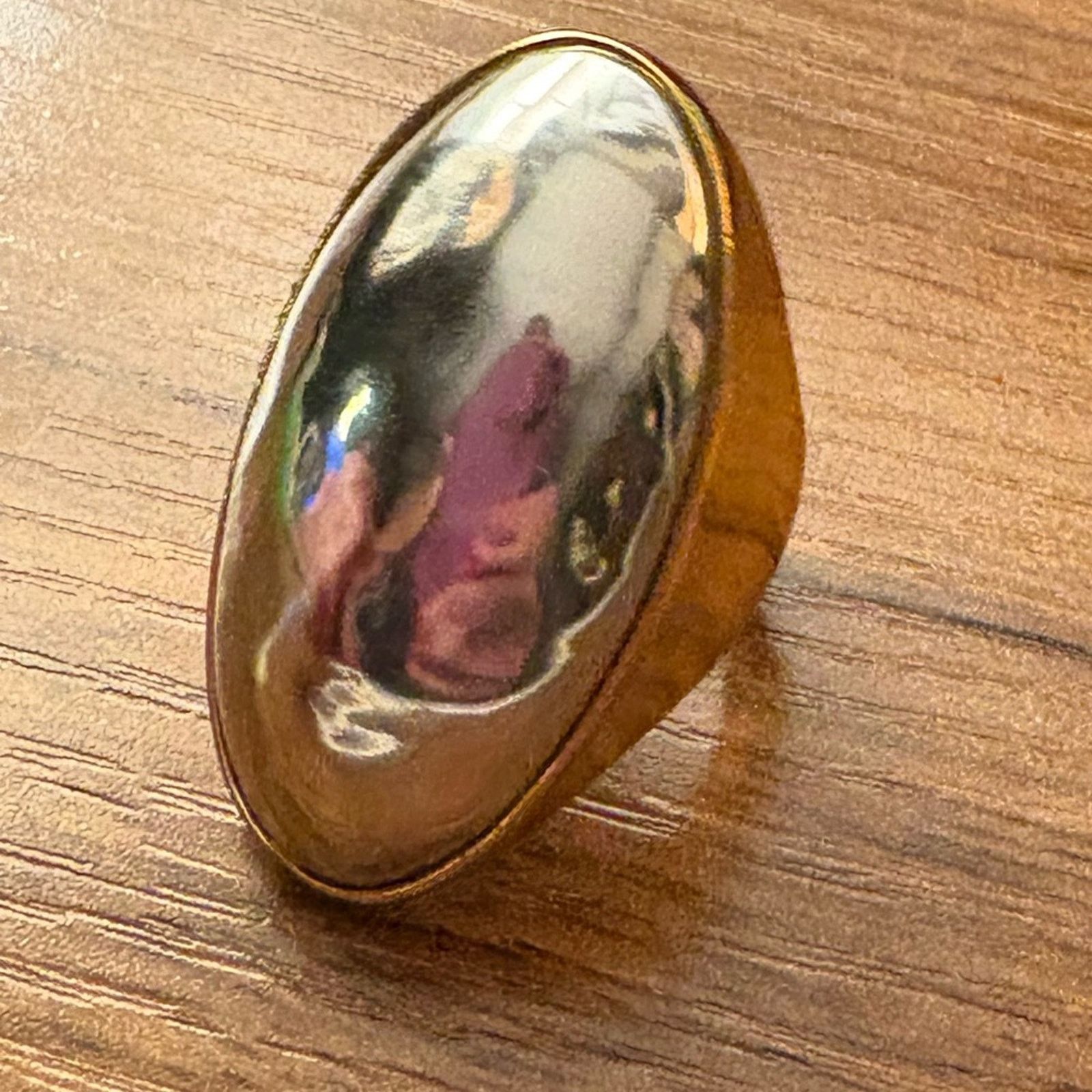 Zara Nwt- zara- combination geometric ring-sz 7.5 Size ONE SIZE - 2 Thumbnail