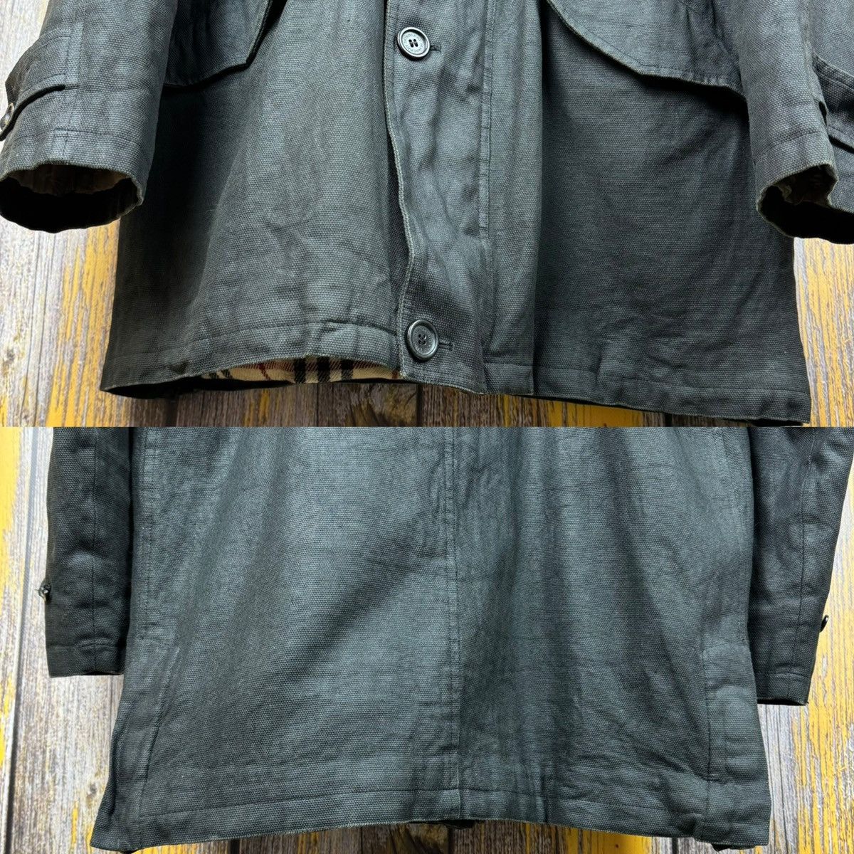 Burberry Burberry London Wax Jacket Archive Vintage Size US L / EU 52-54 / 3 - 19 Thumbnail
