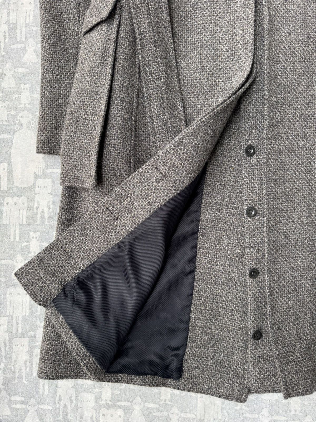 Balenciaga Balenciaga AW04 Double Breasted Belted Military Wool Coat Size US S / EU 44-46 / 1 - 13 Thumbnail